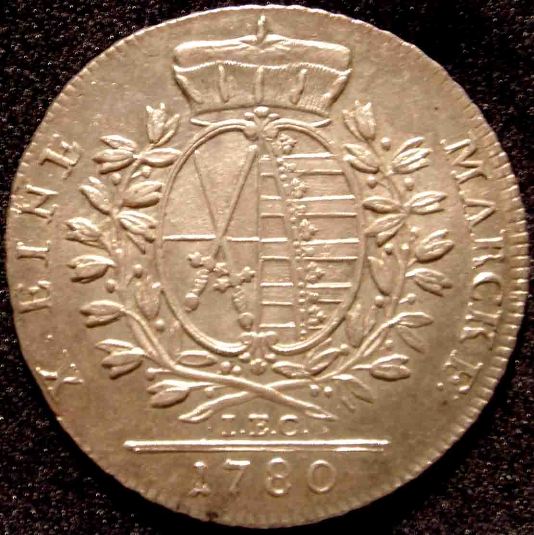 1780-Saxony-Thaler